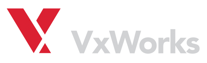 The VxWorks (a real-time operating system, or RTOS) logo.