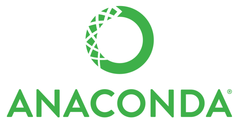 The logo for Anaconda (Python distribution/environment).